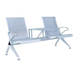 Public 3-seater waiting chair-W203D