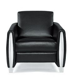cheap leather public office seats sofa-DL-750